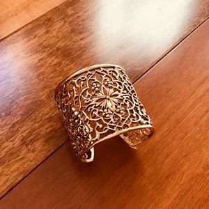 Gold Cuff Bracelet